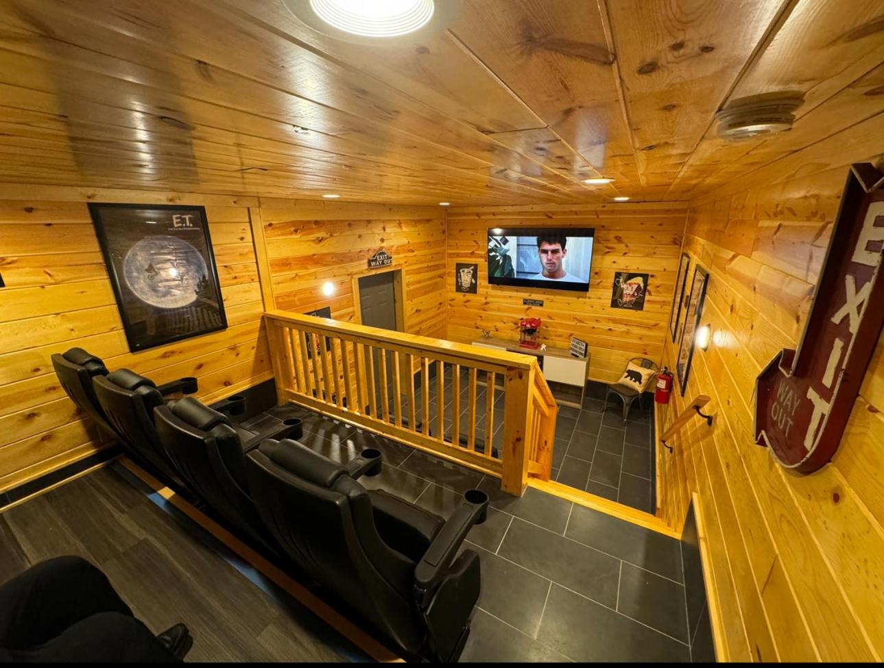 Hawk'S View Log Cabin -Mountains In Gatlinburg. Villa Exterior photo